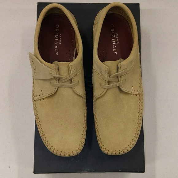 clarks originals weaver maple suede